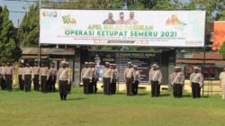 Operasi Ketupat Semeru 2021, Polres Bondowoso Terjunkan Ratusan Personil