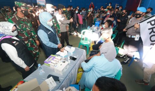 Wujudkan Herd Immunity, Forkopimda Jatim Cek Vaksinasi di Jombang