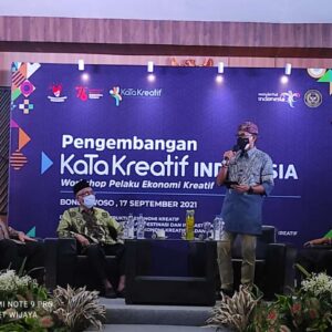 Kunjungi Kabupaten Bondowoso Menteri Sandi Gelar Workshop KaTaKreatif