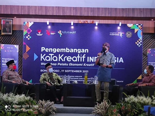 Kunjungi Kabupaten Bondowoso Menteri Sandi Gelar Workshop KaTaKreatif