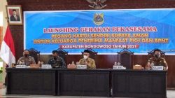Antisipasi Penyalahgunaan Bantuan PKH, Bupati Bondowoso Launching Gerakan Pekasesama