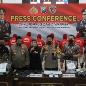 Joki UTBK Seleksi Bersama Masuk Perguruan Tinggi Negeri berhasil Dibongkar Polrestabes Surabaya