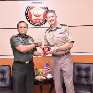 Pangkogabwilhan III Menerima Kunjungan Deputy Commanding General U.S. Army Pacific