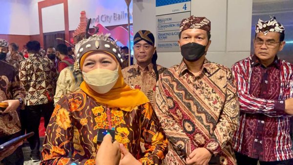 Gubernur Khofifah Sebut, Malam Gebyar Nusantara Jatim 2022 Kekuatan Nusantara dan Bhineka Tunggal Ika