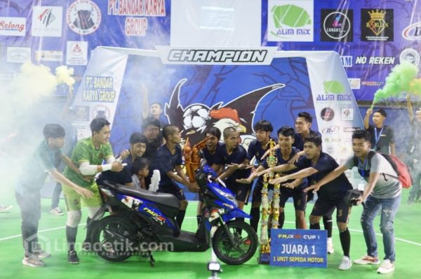Sebanyak 56 Club Futsal di Turnamen FMJXAP CUP 1 2022, Pamolaan FC Raih Juara I