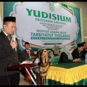 136 Mahasiswa IAI Tabah Lamongan Ikuti Yudisium, Rektor: Sarjana Representatif Kampus