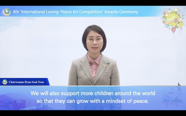 IWPG Sukses Menggelar Upacara Penghargaan International Loving-Peace Art Competition ke-4