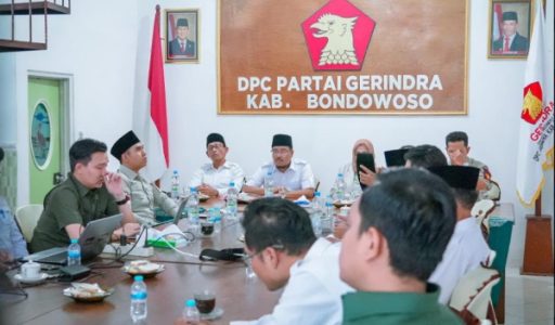 Kunjungi Bondowoso, Anwar Sadad Support Gerindra Raih Suara Signifikan