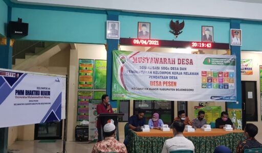 PMM UMM Kelompok 68 Gelombang 4 berkontribusi dalam Program Pembangunan Berkelanjutan pada Masyarakat di Kabupaten Bojonegoro
