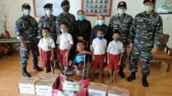 Komandan KRI Bima Suci Beserta Satgas Operasi (KJK) CC Ke Forkopimda Maluku Tenggara
